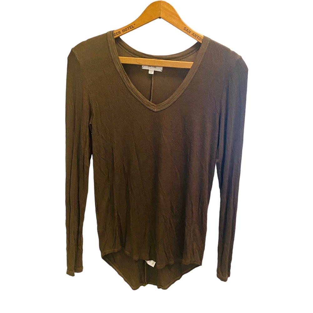 Feel The Piece Long Sleeved by Terre Jacobs Sleeve Slub Shirt